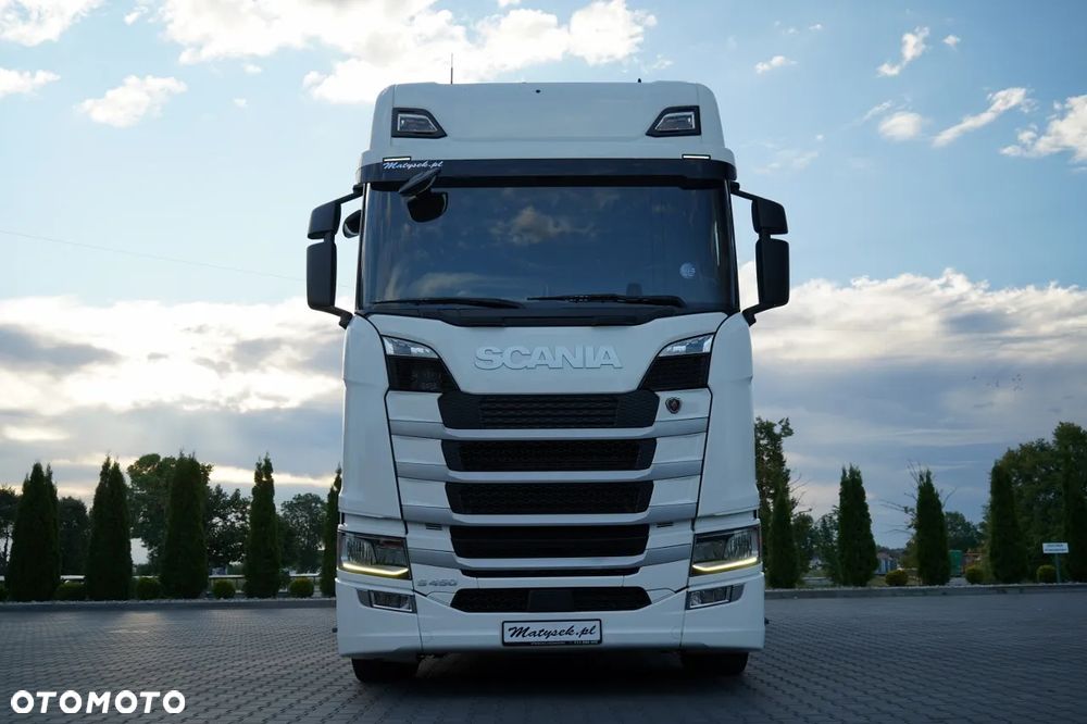 Scania 450 / FIRANKA 8,2 m / 6x2 / OŚ PODNOSZONA / EURO 6 - 10