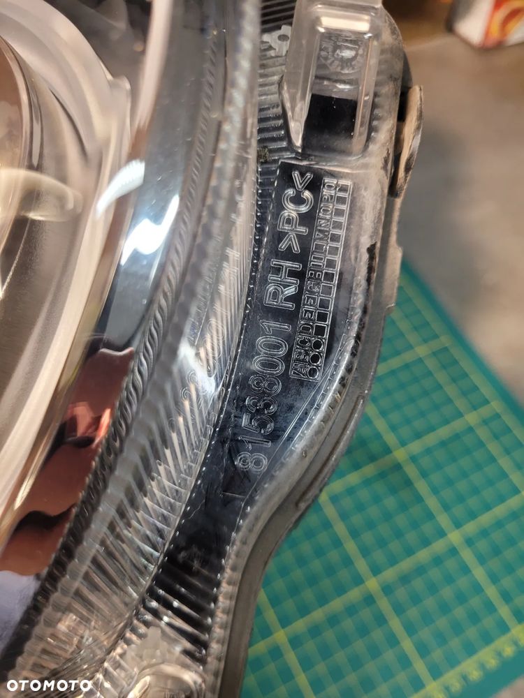 Reflektor Fiat 500 przedni OEM (prawy) - 7