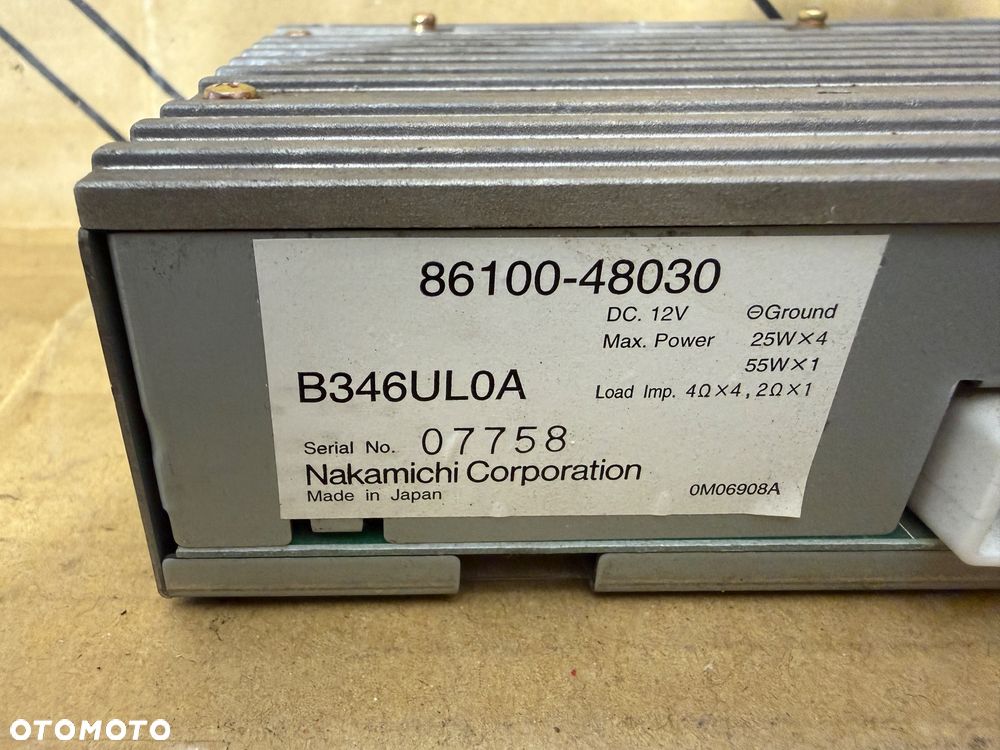 Wzmacniacz Nakamichi Lexus RX300 97-03r. Nr. 86100-48030. - 2