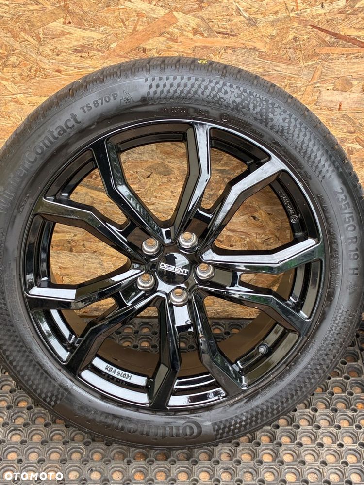 VAG DEZENT 7JX19 FELGI ALUMINIOWE OPONY  KOMPLET X4 5X112 ET43  FI. 57,1MM - 11