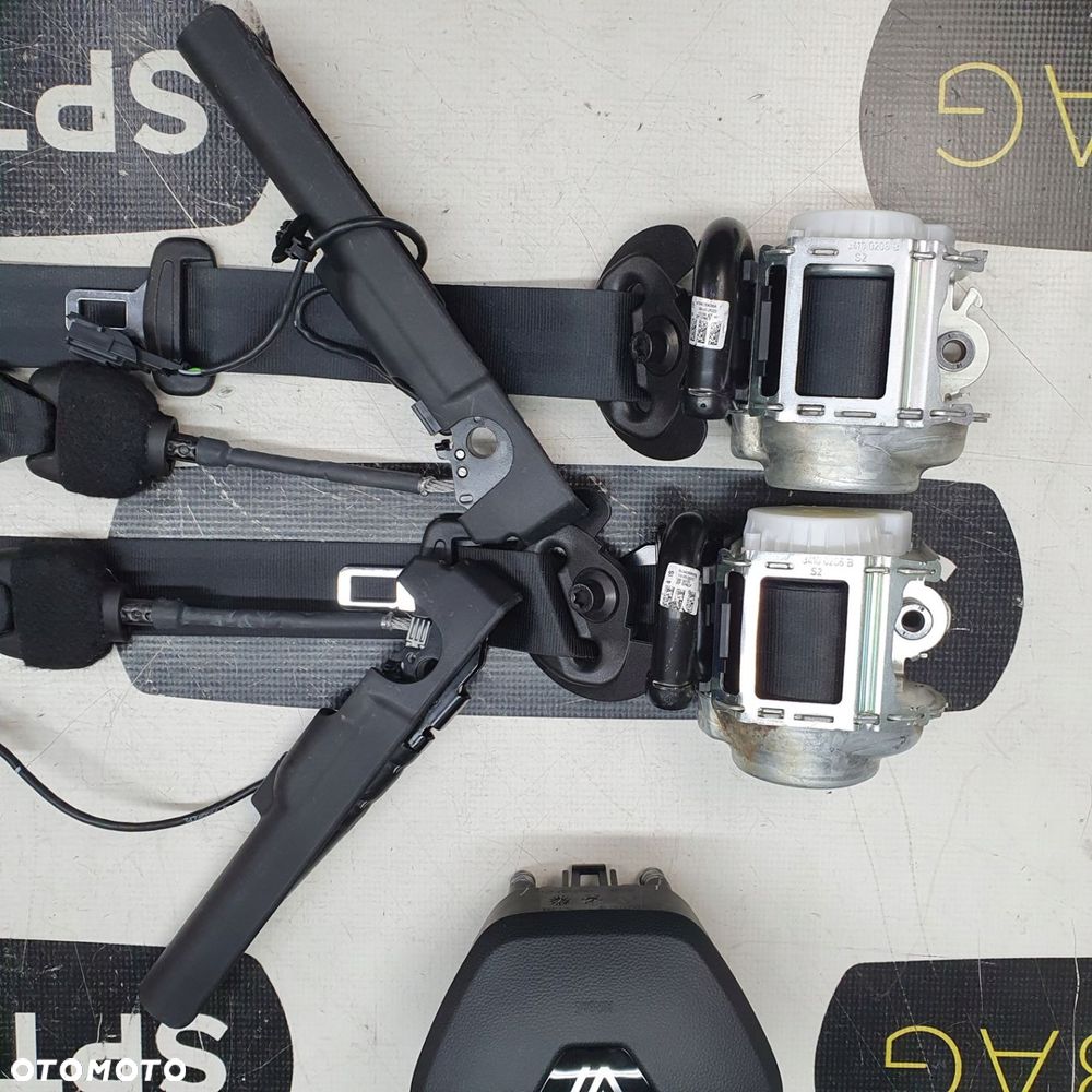 RENAULT AUSTRAL DESKA ROZDZIELCZA KONSOLA KOKPIT PULPIT PODUSZKI AIRBAG AIR BAG PASY KIT SET - 7