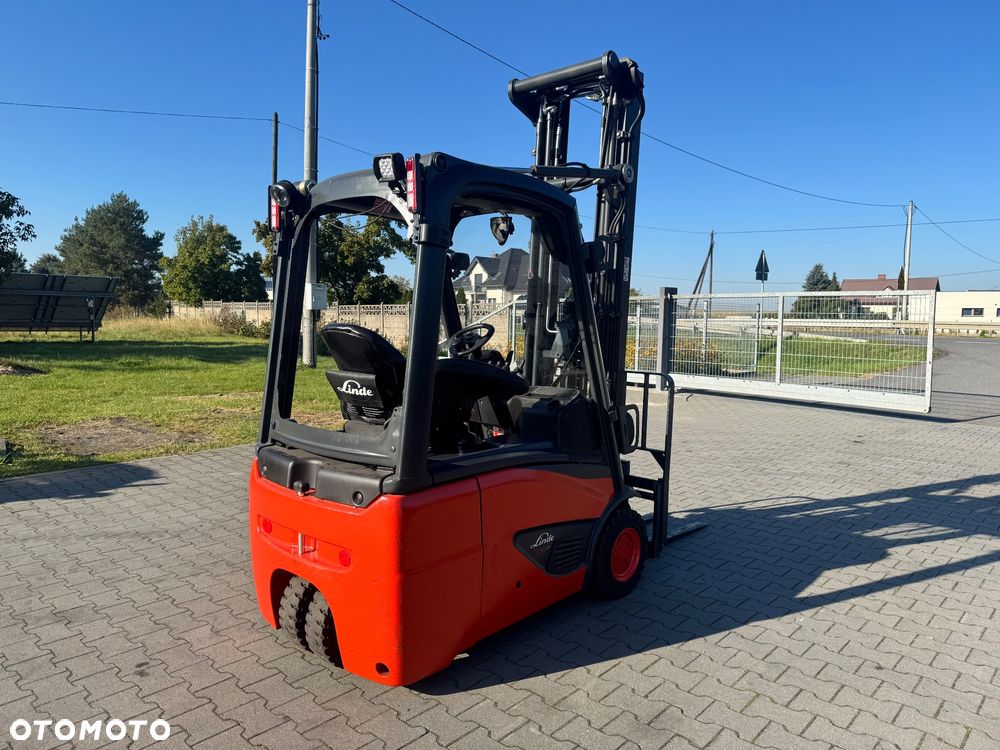 Linde E16C EVO Tylko 6090mth triplex 6,12m przesuw wolny skok h16 h18 toyot e14 - 5