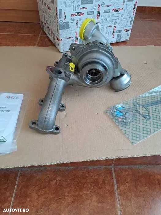 Turbina VW Caddy diesel 2.0 TDI 140cp BMM an 2007-2010 turbina noua - 1