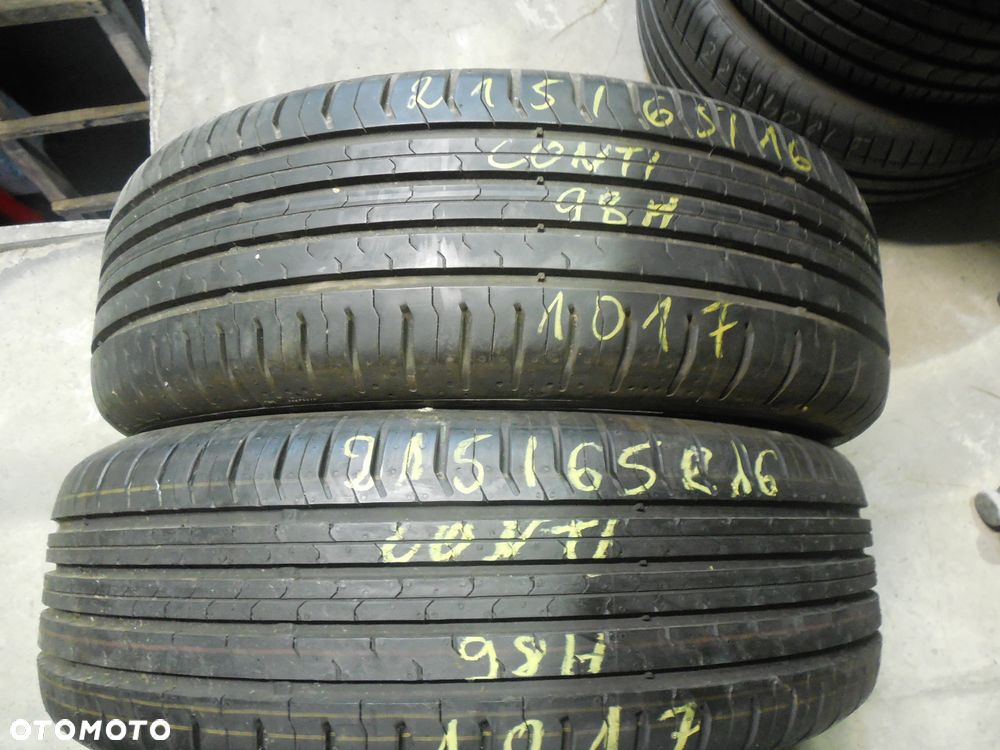 OPONY 215/65R16 CONTINENTAL CONTI ECO CONTACT 5 DOT 1017 8MM - 1