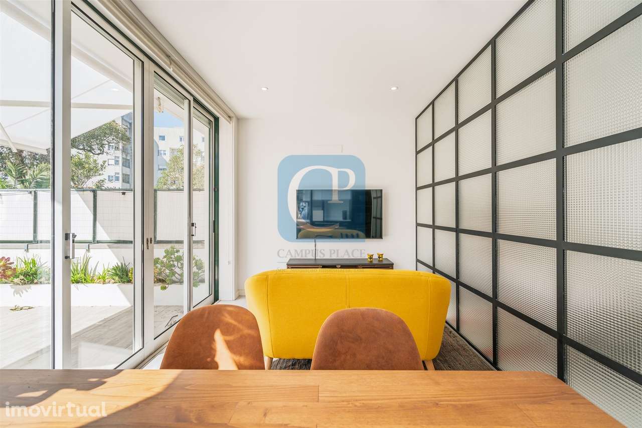 Apartamento T1 com terraço em Leça da Palmeira - Grande imagem: 5/30