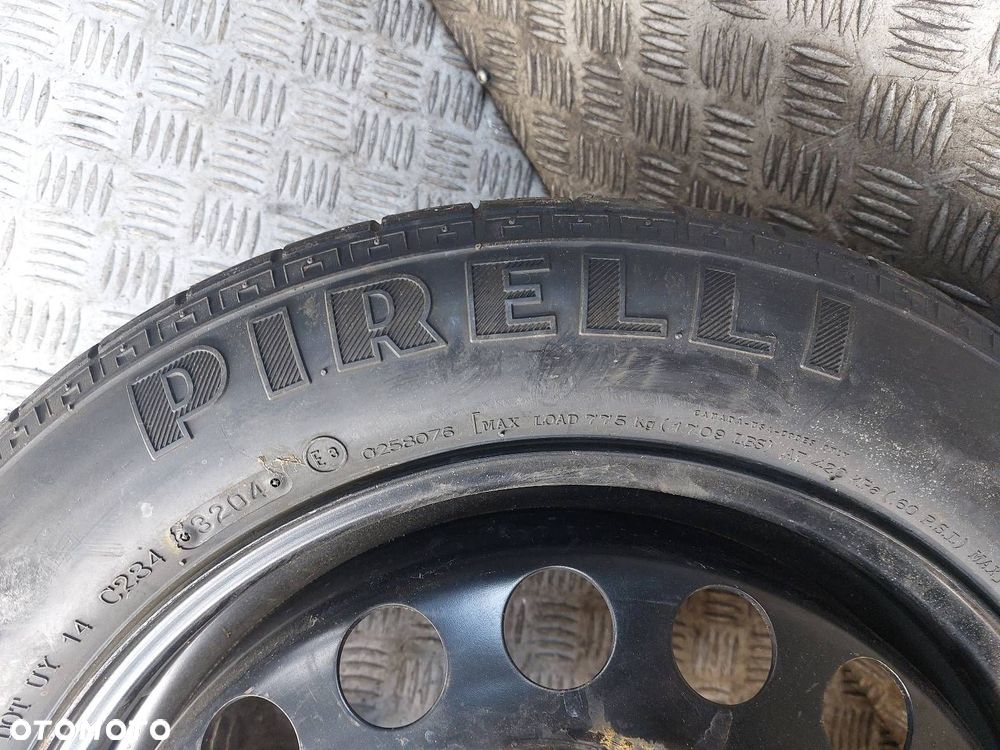 DOJAZDÓWKA 5x110 4Jx16 ET41 FI65,1 125/85R16 2004R PIRELLI SAAB 9-3 II - 5