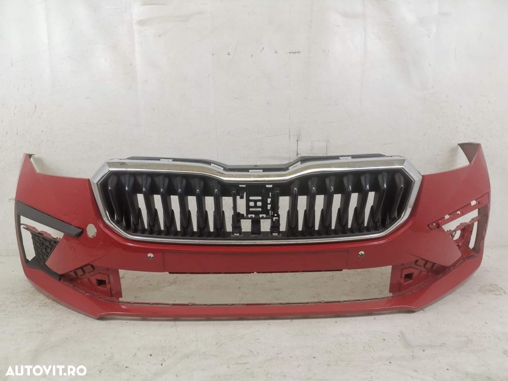 Bara Fata Cu Grila Radiator Si Grila Dreapta   Skoda Scala Facelift 20 - 2