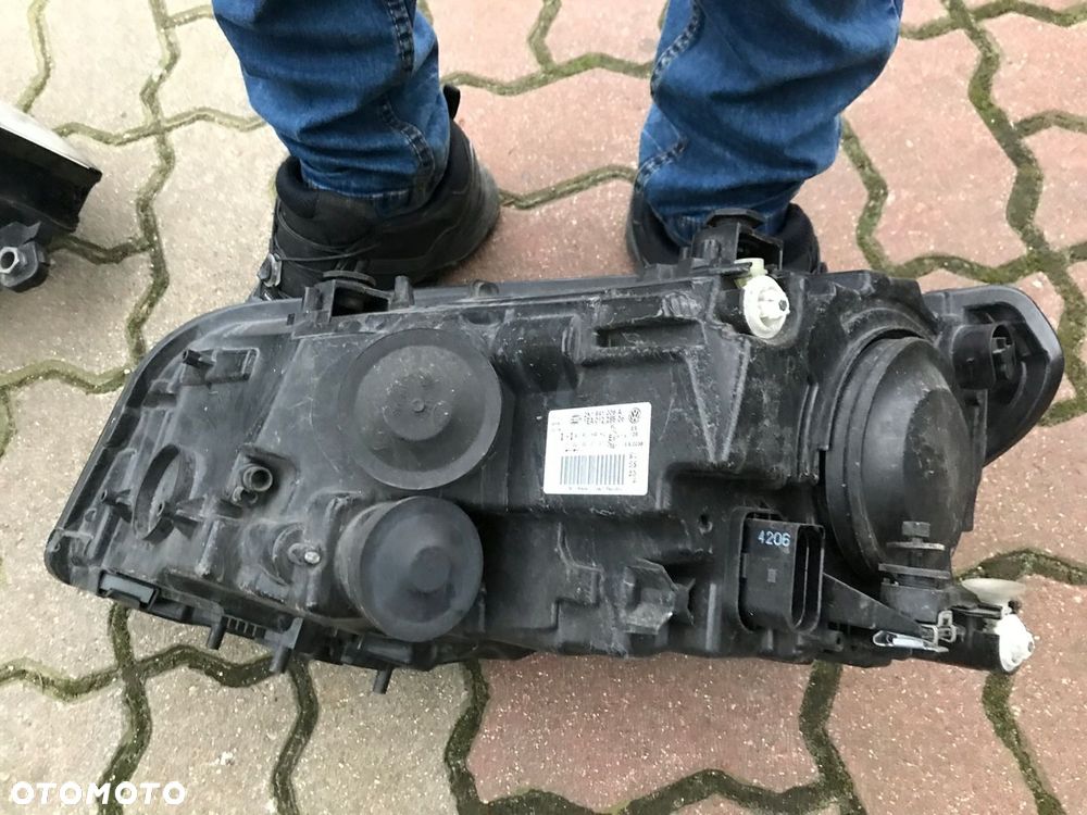 LAMPA VW CADDY 2K5 2015-19 REFLEKTOR ZWYKŁY CHROM - 3