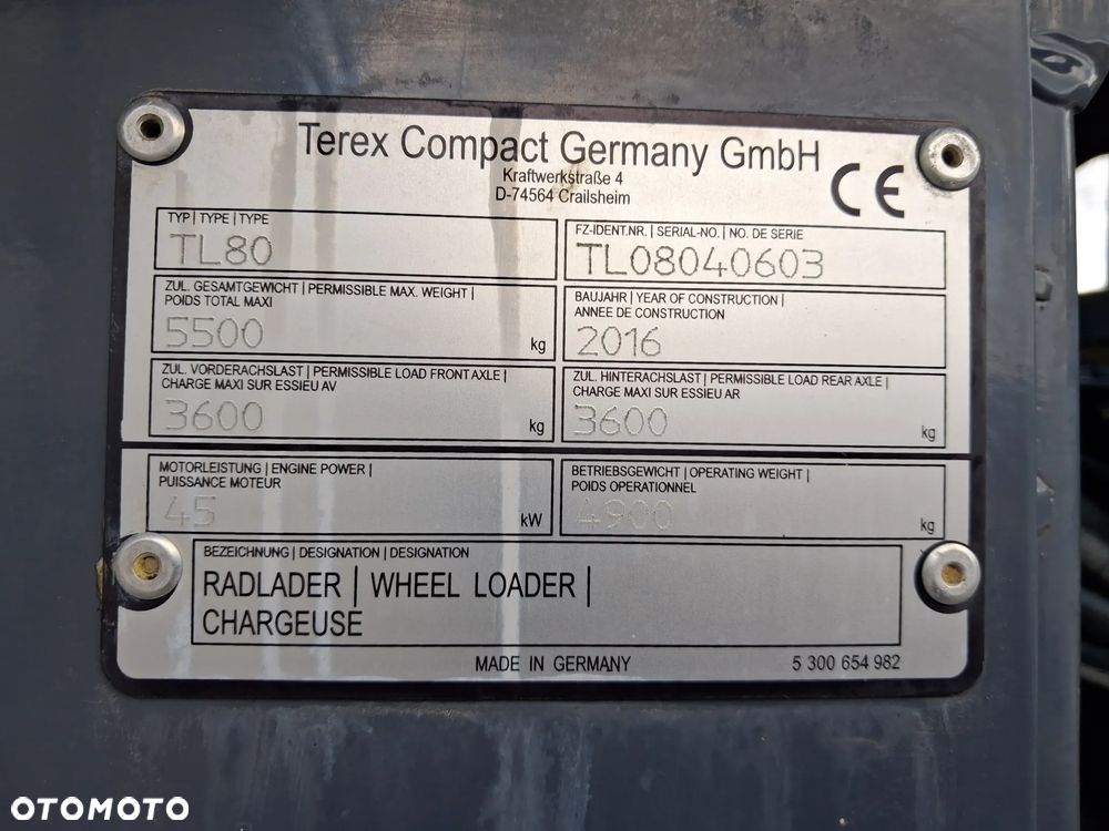 Terex TL 80 - 9
