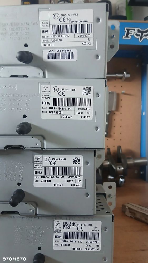 ford fiesta MK8 Radio H1BT-18C1815-NK - 1