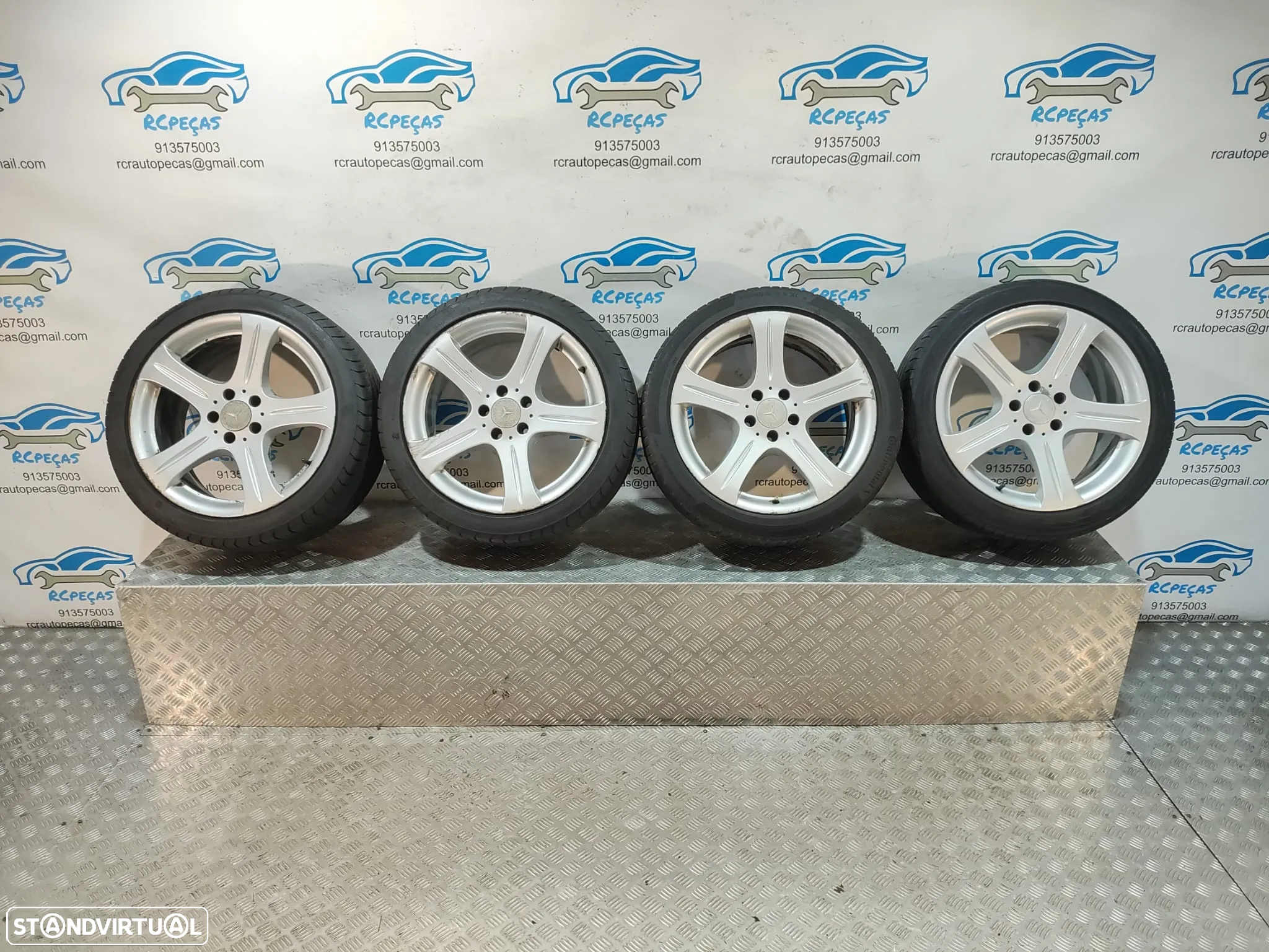 Jantes 18 Originais Mercedes Benz CLS W219 8.5J ET28 5x112 - 15