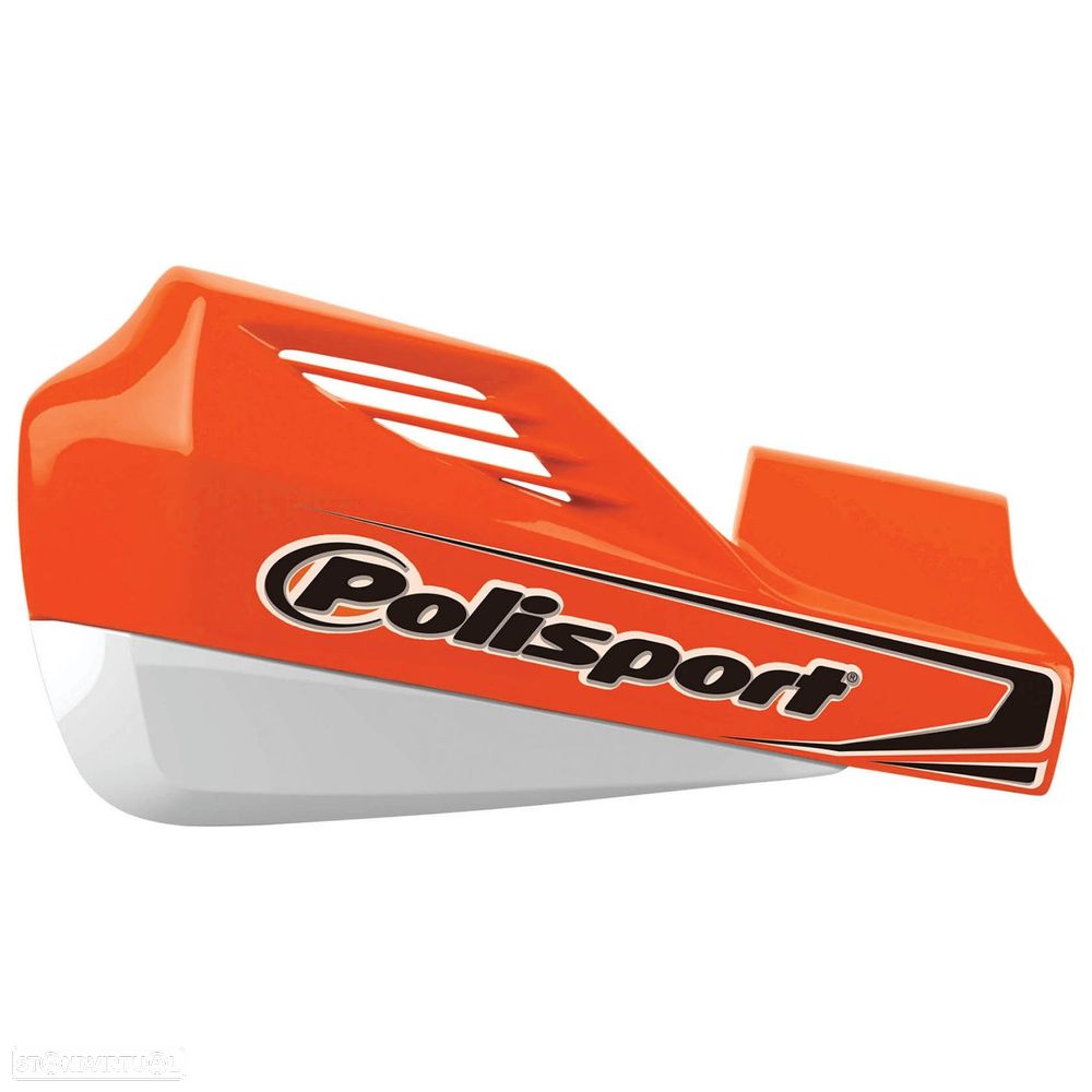protetores de mãos polisport mx - enduro laranja - 1