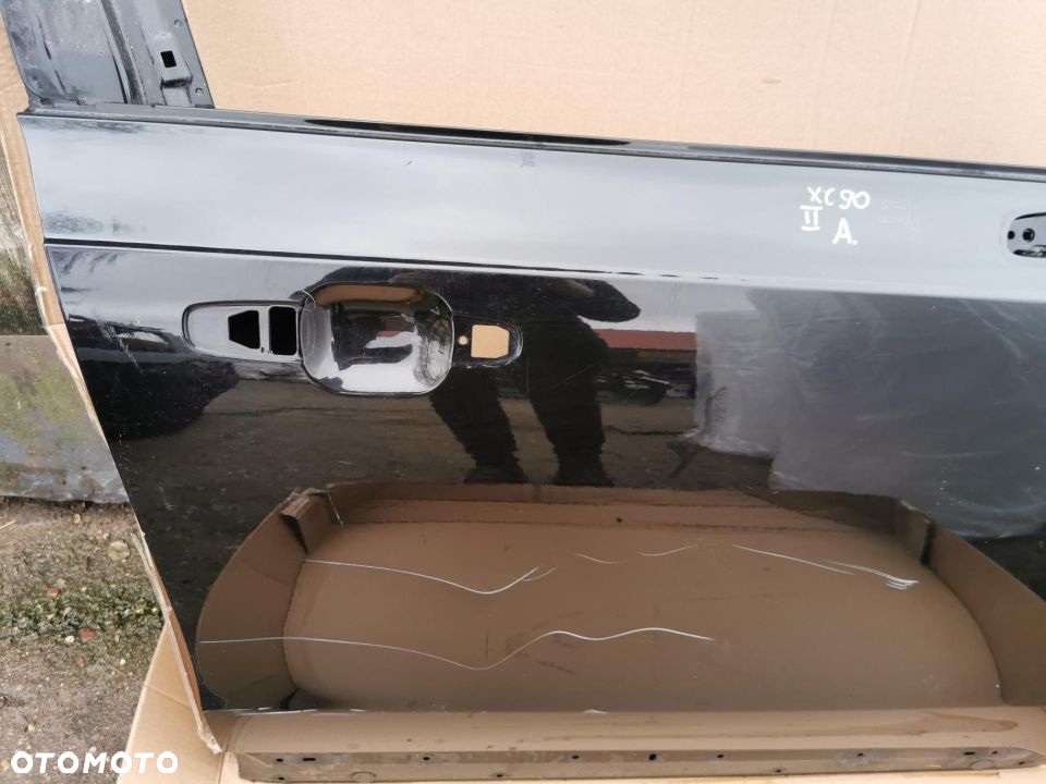 DRZWI PRZÓD PRZEDNIE PRAWE RH VOLVO XC90 II 2 14+ CZARNE ORYGINAŁ - 3