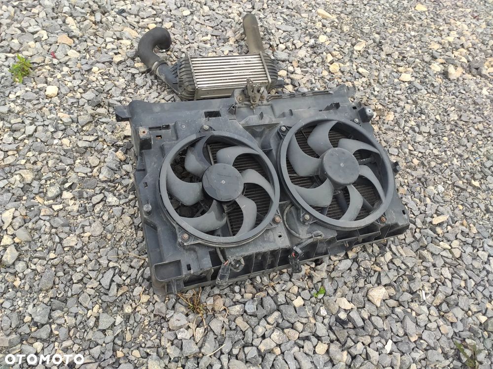 KL Pas Przedni Chłodnica Wentylatory Intercooler HDI Scudo Expert Jumpy 06- - 2