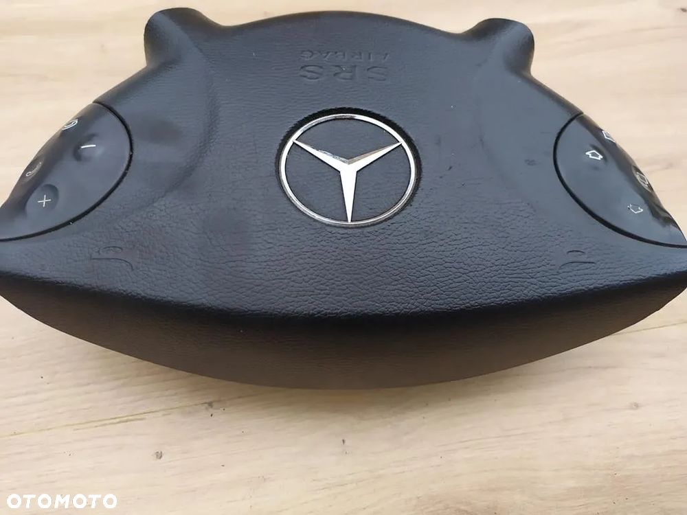 MERCEDES W211 AIRBAG KIEROWNICY PODUSZKA KIEROWCY CZARNA - 5