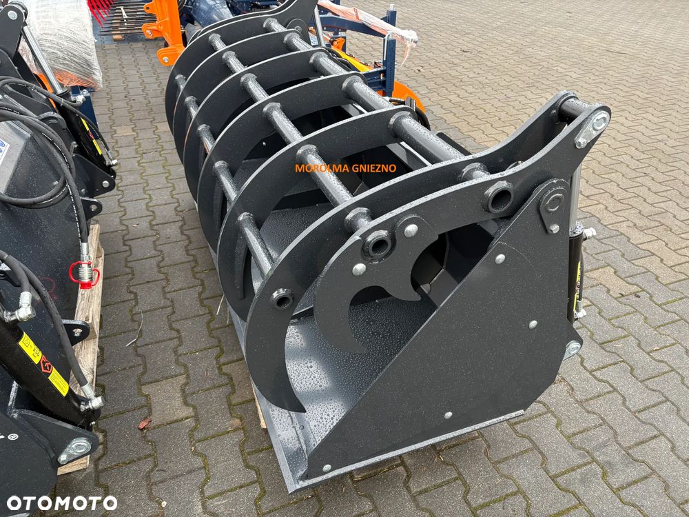 Łyżka z dociskiem łyżkokrokodyl GOLIAT FK MACHINERY 1116kg 1,92m max szczęk łyżkokrokodyl szuflokrokodyl - 3