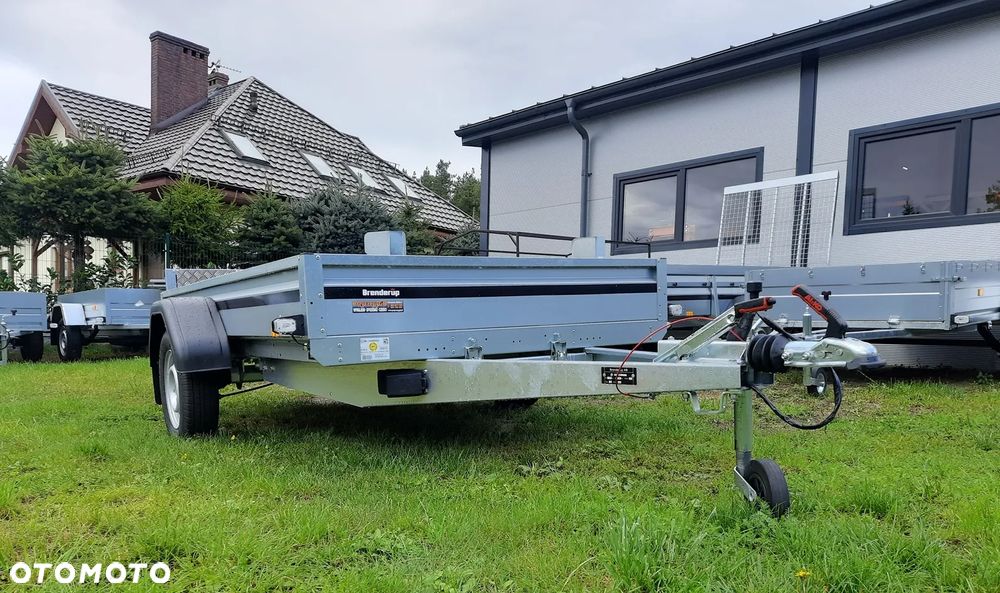 Brenderup Przyczepa BRENDERUP 2260 uchylna 750kg z hamulcem, wym. 258x153cm H 26cmcm, lekka towarowa - 2