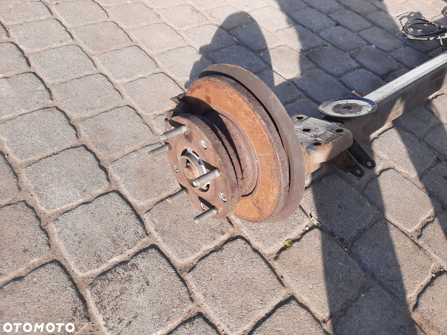 FORD TRANSIT CUSTOM BELKA TYLNA ZAWIESZENIA TYŁ OŚ - 2