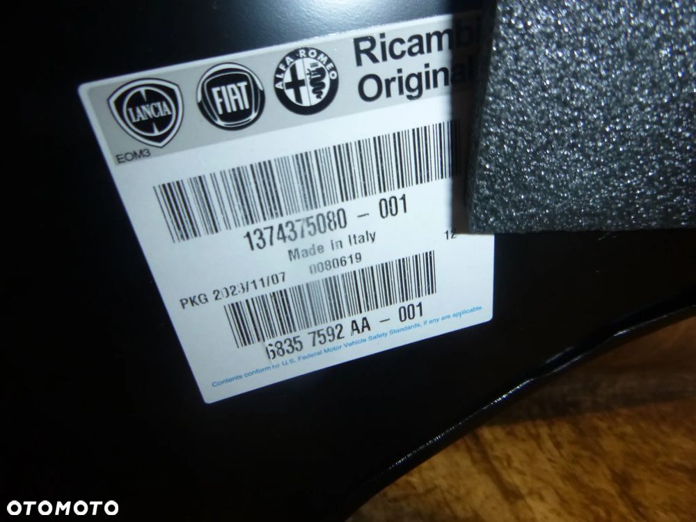 ducato boxer jumper 14r- błotnik przód nowy oryginał przedni prawy - 2