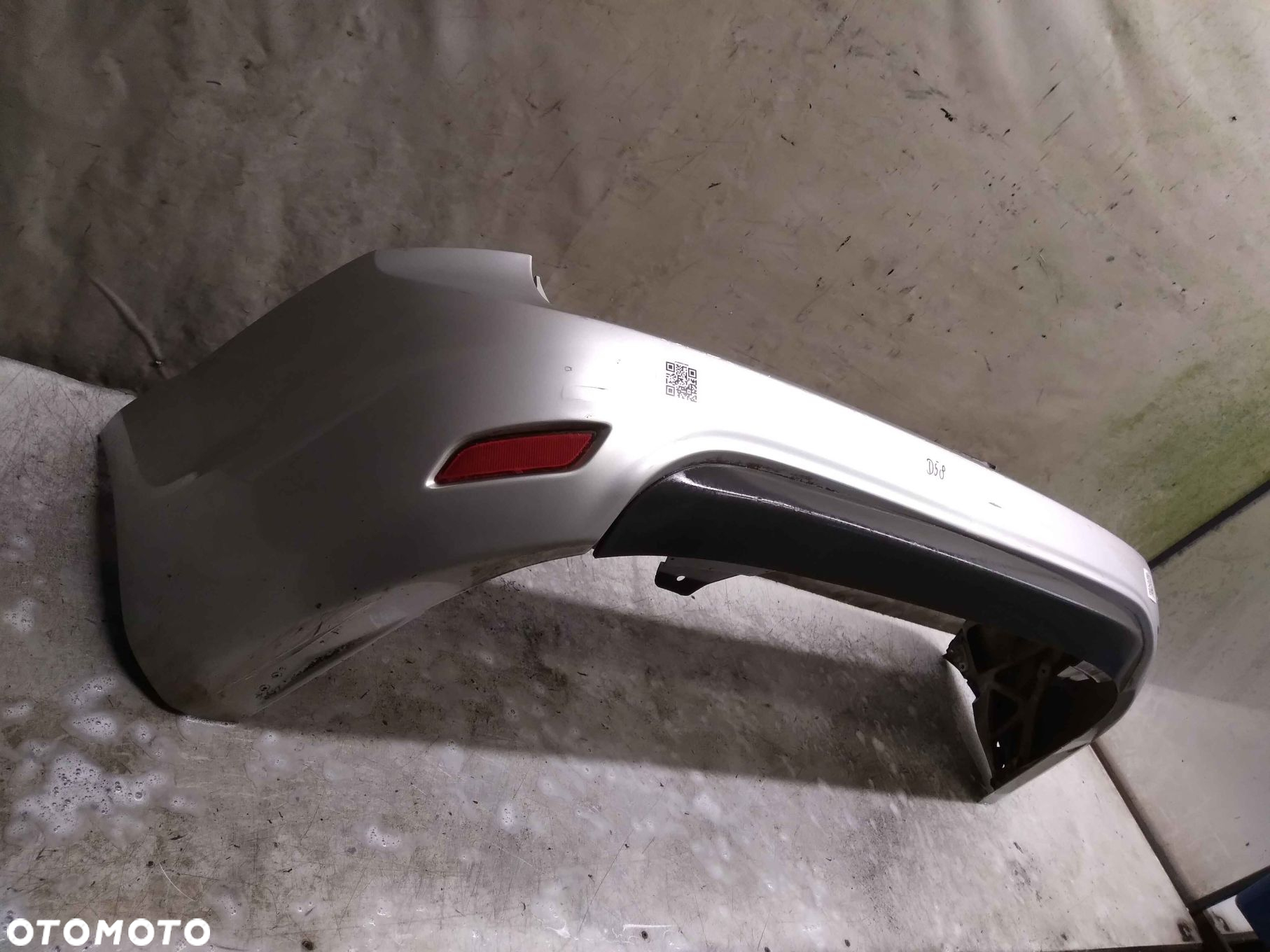 ^ ZDERZAK TYŁ TYLNY FORD FOCUS MK.2 2 II KOMBI LIFT FL 03 SREBRNY - 3