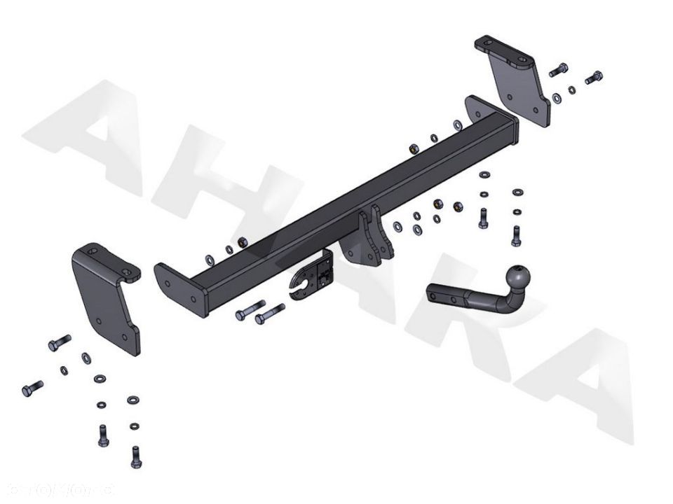 Hak Holowniczy Odkręcany Do Suzuki Grand Vitara 1998-2005 - 3