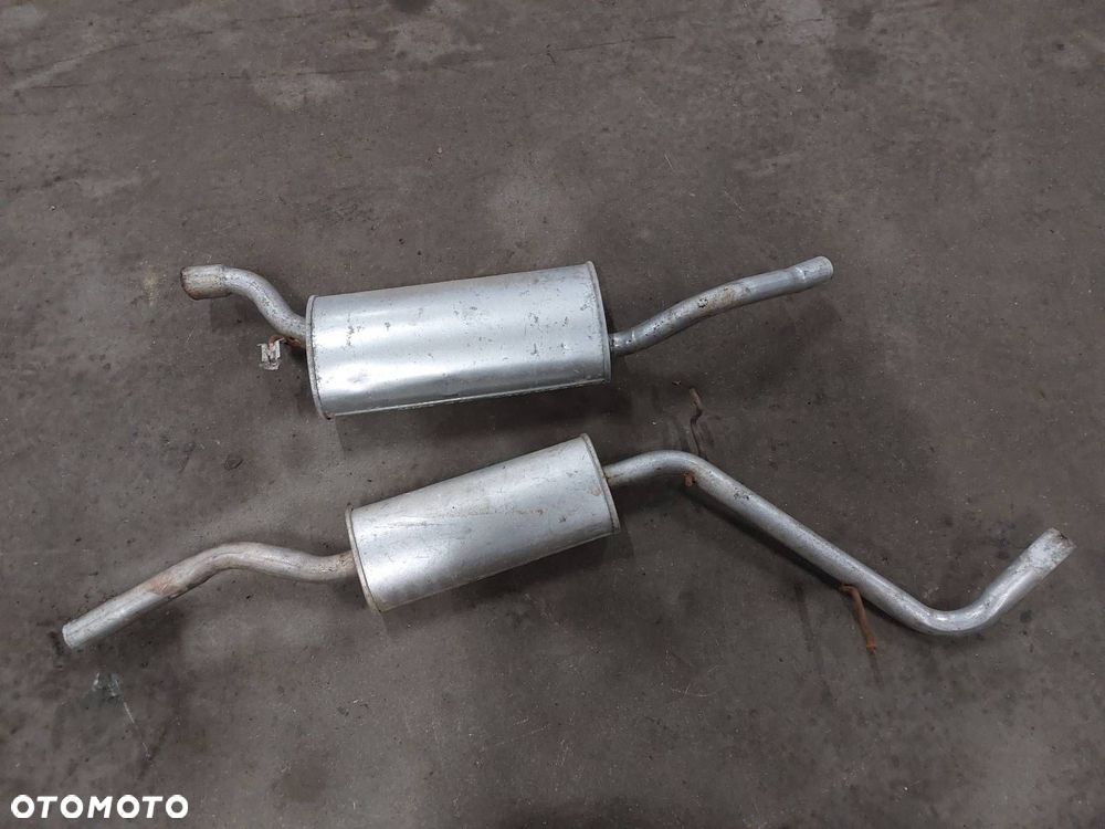 TŁUMIK WYDECH ŚRODKOWY + KOŃCOWY SKODA FELICIA I 1.6 8V - 1