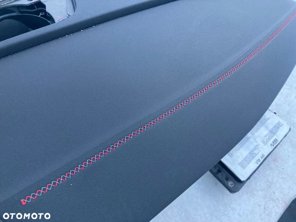 AUDI A3 8Y DESKA KONSOLA KOKPIT PULPIT PÓŁKA PARAPET SZYTA SKÓRA AIRBAG FOTELA W FOTEL PODUSZKI POWIETRZNE KIEROWCY PASAŻERA PASY PAS KURTYNA MIX DESKA ORYGINAŁ NOWA !!! - 5