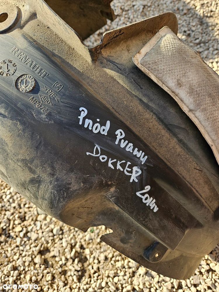 NADKOLE PRZÓD PRZEDNIE PRAWE LEWE  DACIA LODGY DOKKER 2014r 638402753R 638411852R ORYGINAŁ CAŁE - 11