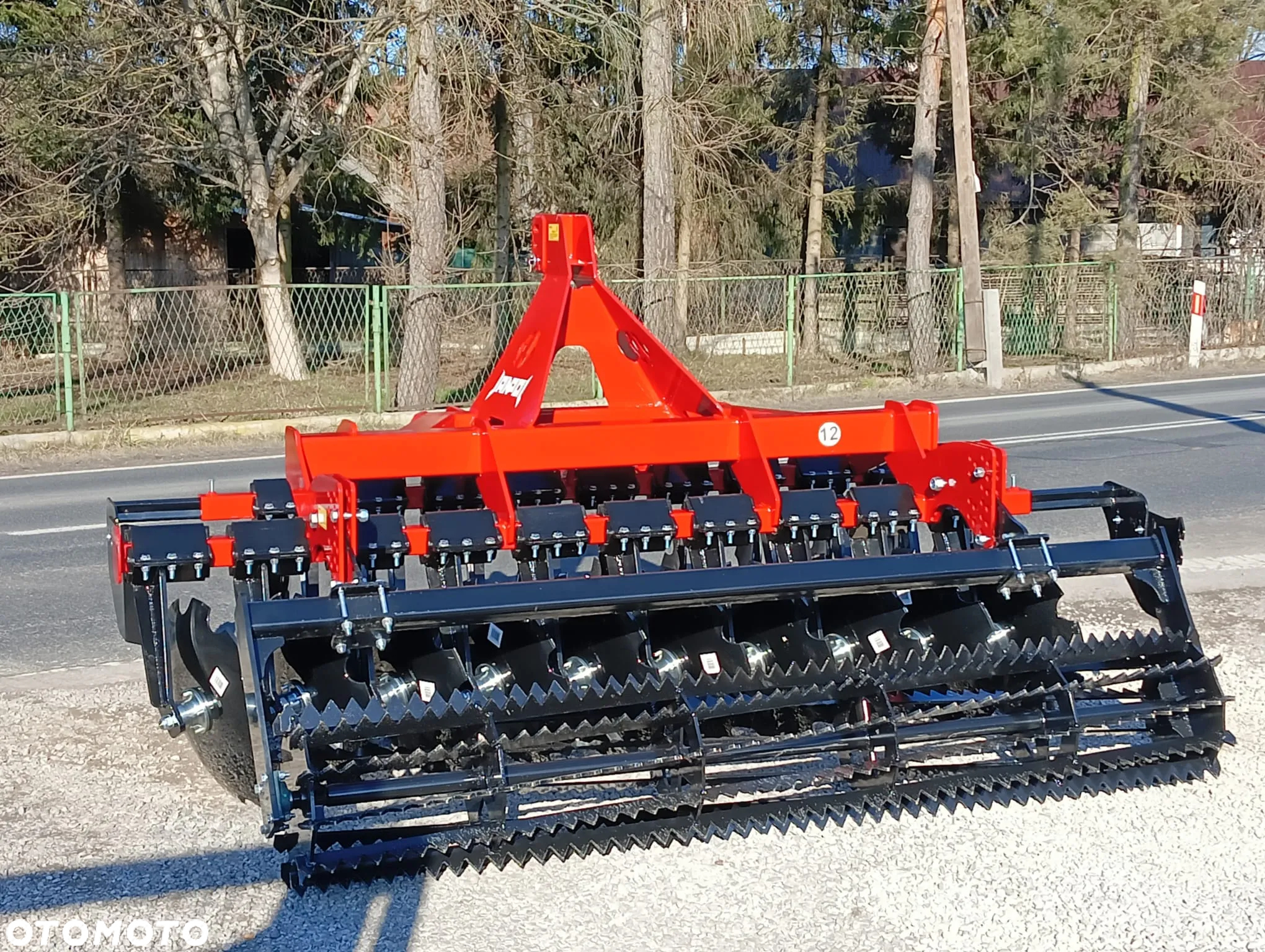 Brona talerzowa 1,6-3m TALERZÓWKA bez hydropaku/talerz 560/packer/daszek JANPOL od ręki TRANSPORT - 6