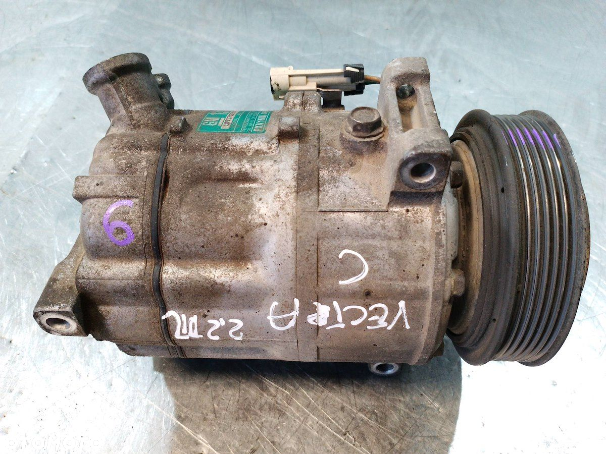 POMPA, SPRĘŻARKA KLIMATYZACJI OPEL VECTRA C 13140505  PXV16  R134A 2.2 DTL - 8