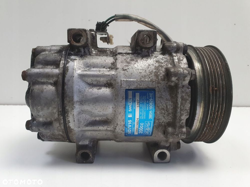 SPRĘŻARKA KLIMATYZACJI Volvo S40 II V50 2.0 D _ pompa 3M5H-19D629-HE - 4