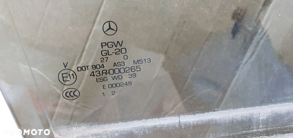 Szyba prawy tył tylna prawa Mercedes R-Klasa W251 AS3 - 4