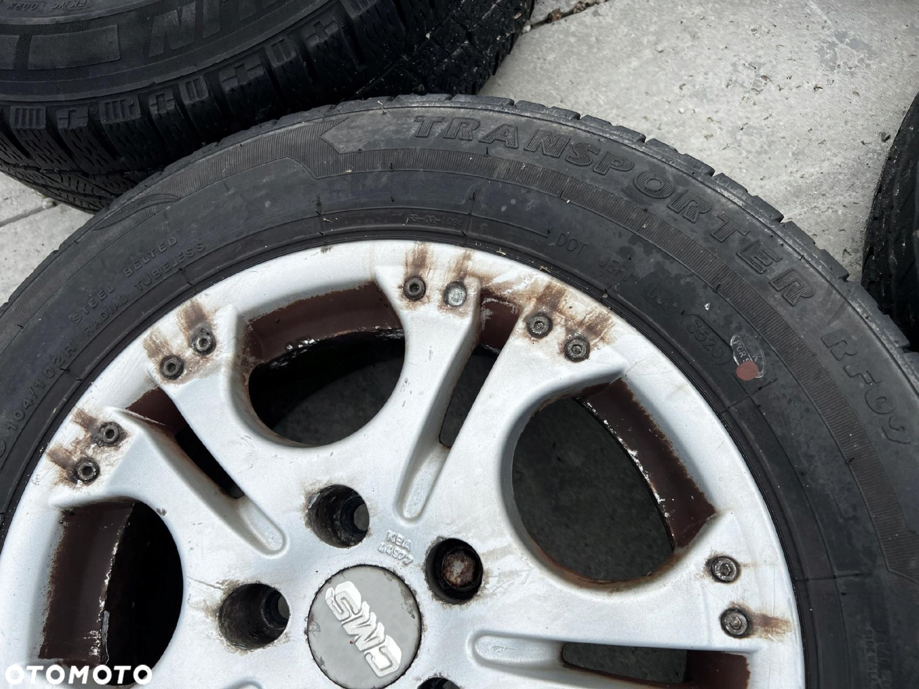 KOŁA FELGI OPONY ZIMOWE LETNIE VW VOLKSWAGEN TRANSPORTER T4 195/70 R15 - 3