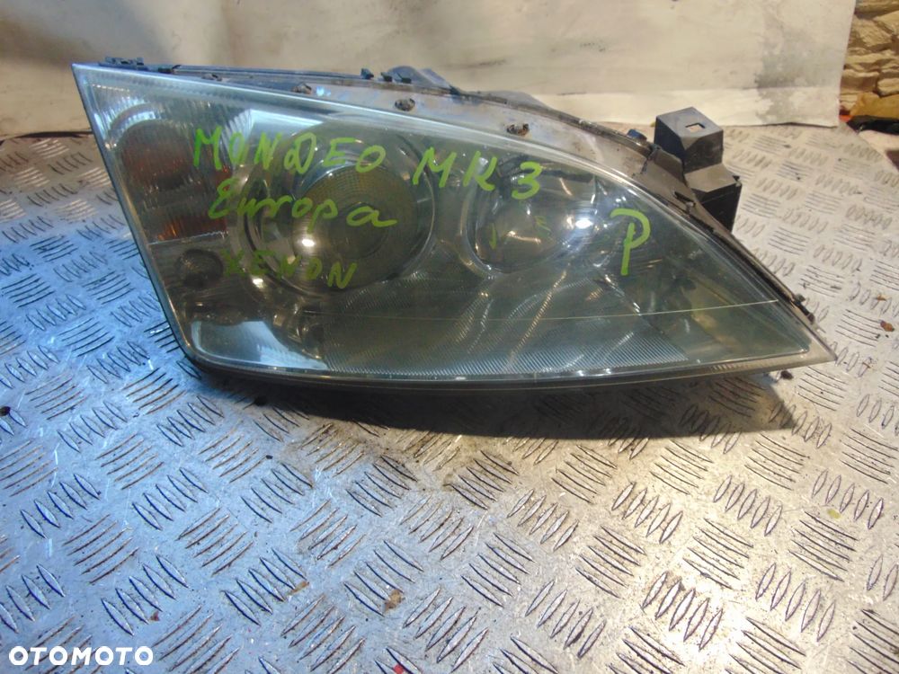 Lampy przód ford mondeo mk3 xenon europa kompletne cena sztuka - 5