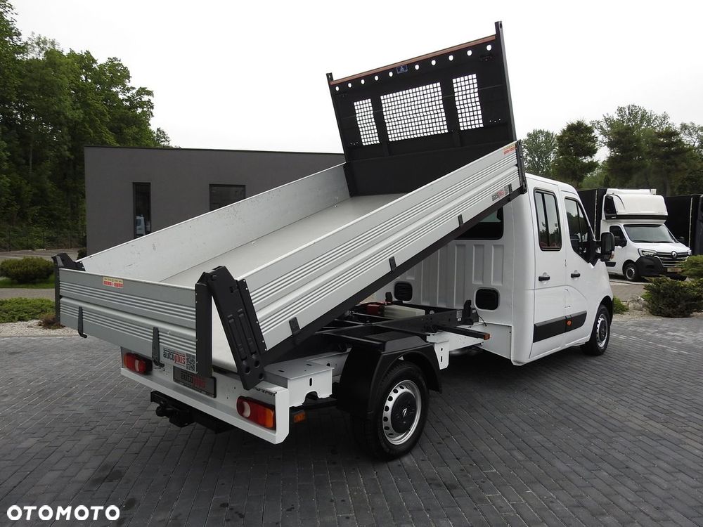 Opel MOVANO PODWÓJNA KABINA DOKA 6 MIEJSC WYWROTKA TEMPOMAT KLIMATYZACJA LEDY  145KM - 4