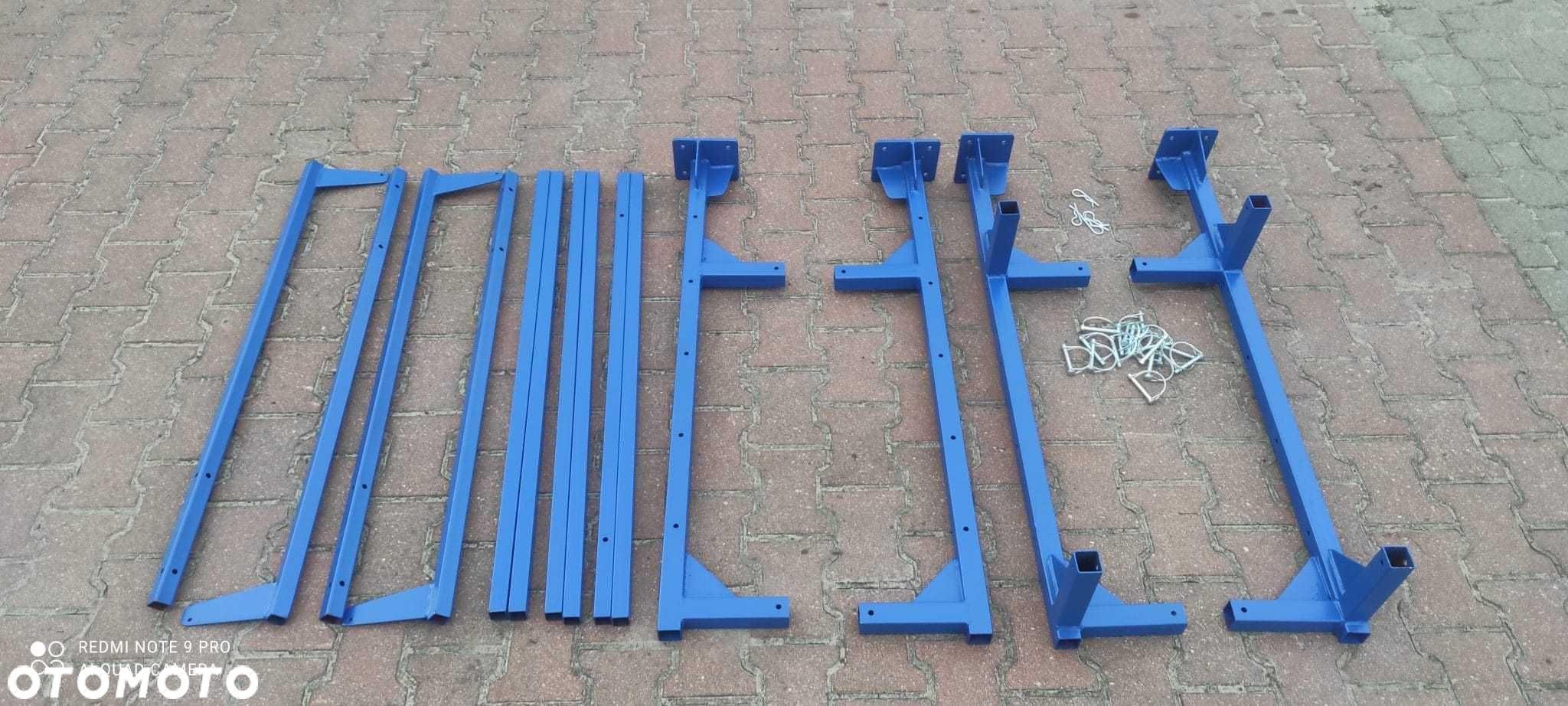 Praktyczny stalowy stojak do worków typu big bag - 4
