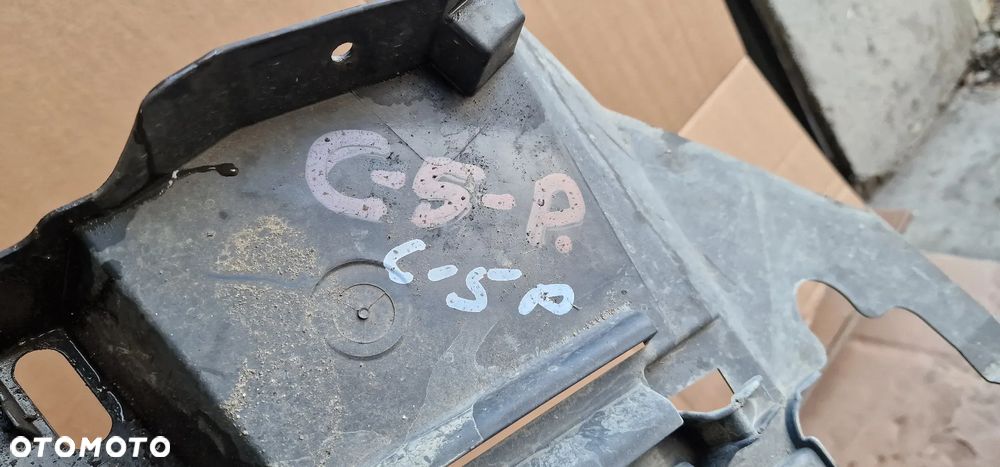 Osłona płyta pod zderzak przód Citroen C5 III 9688137680 9688137380 - 6