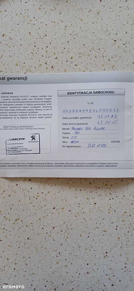 Peugeot 508 2.0 HDi Allure - 14