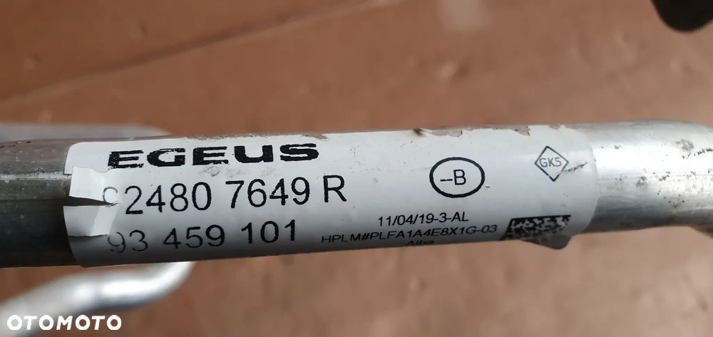 Przewód rurka klimatyzacji klimy Opel Vivaro B Trafic III 93459101 924807649R - 8