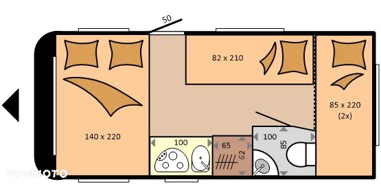 Dethleffs 490 TK Hobby 490 KMF - 9