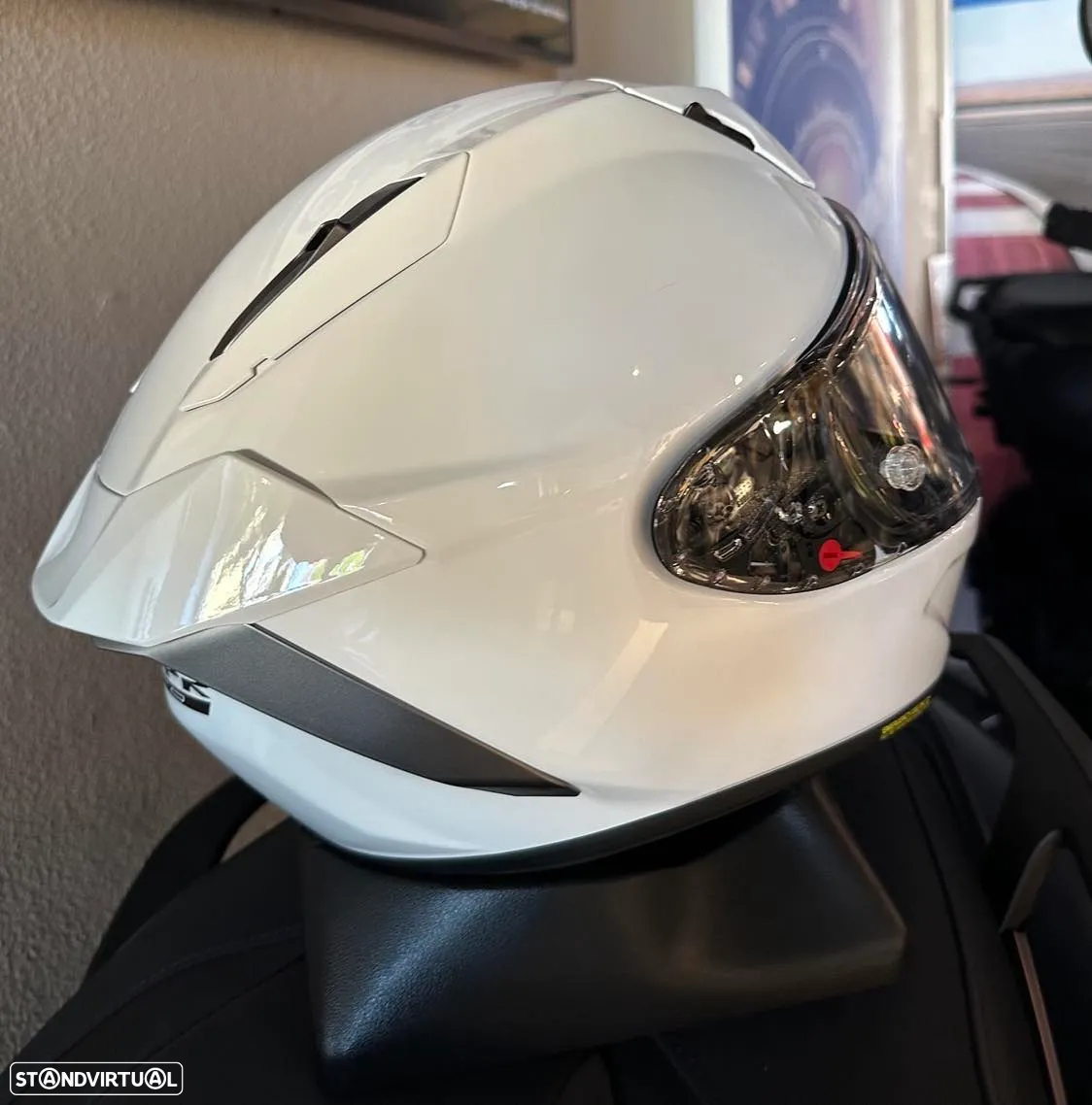 Capacete ShoeiX-SPR PRO Branco - 4