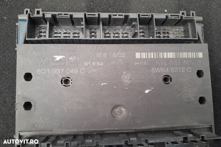 Modul confort 6Q1937049C  6Q1937049C Skoda Fabia 6Y [1999 - 2004] Hat - 3