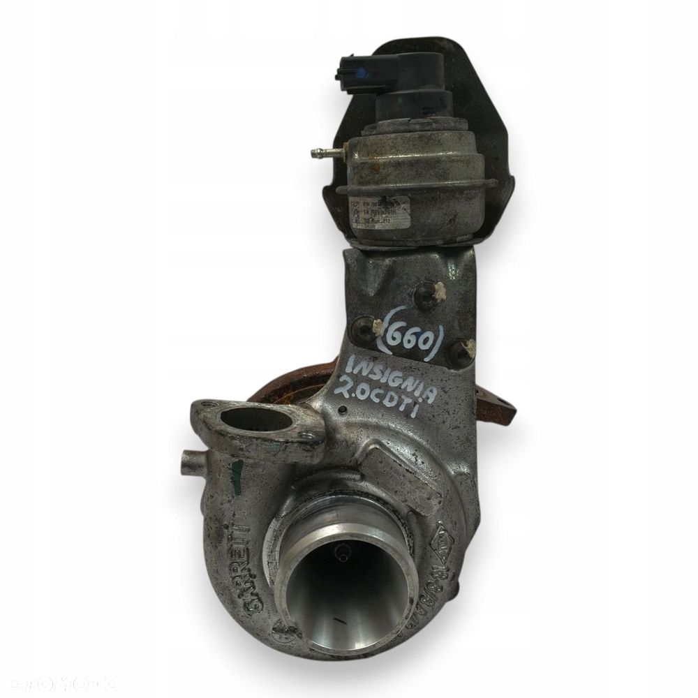 TURBOSPRĘŻARKA OPEL Insignia Astra J Zafira C 2.0 CDTI 55581063 - 1