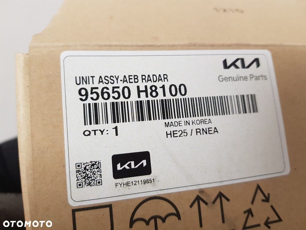 RADAD CZUJNIK SENSOR DISTRONIC KIA STONIC 95650H8100 - 7