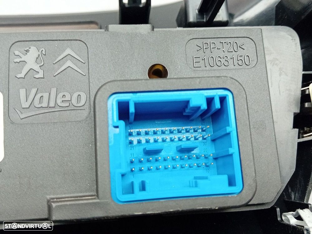 Botão / interruptor do AC PEUGEOT 2008 I (CU_) - 4
