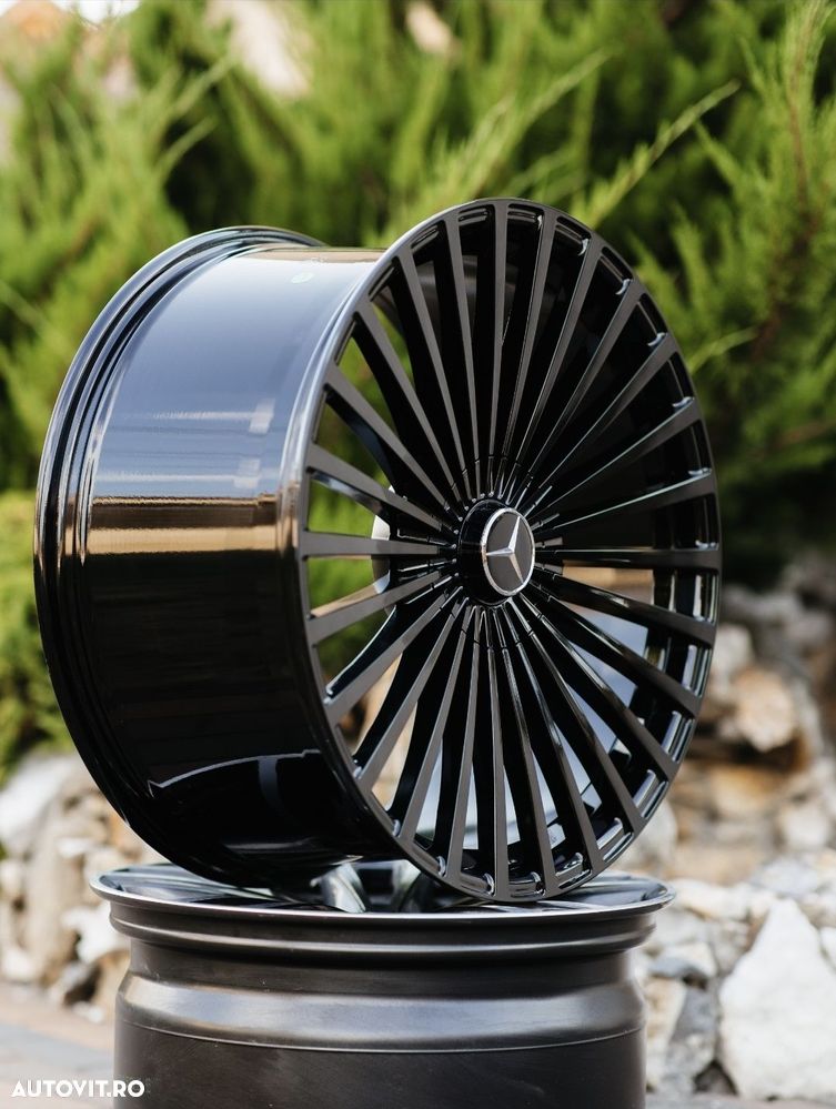 Jante 22 Mercedes R22 Black S Class GLE GLS GL EQS - 3