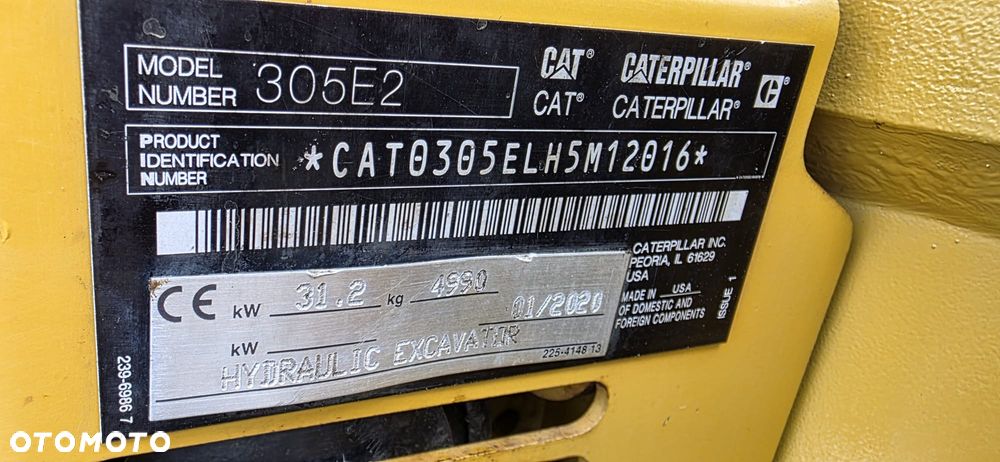 Caterpillar 305E 2CR  /  CAT 305,  304, 308, 303,5 - 11