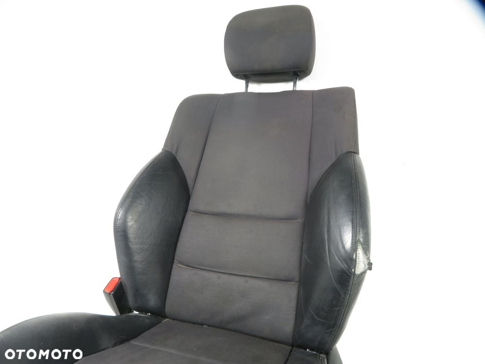 FOTEL KIEROWCY BMW E46 PÓŁSKÓRA SPORTSITZE SEDAN - 8