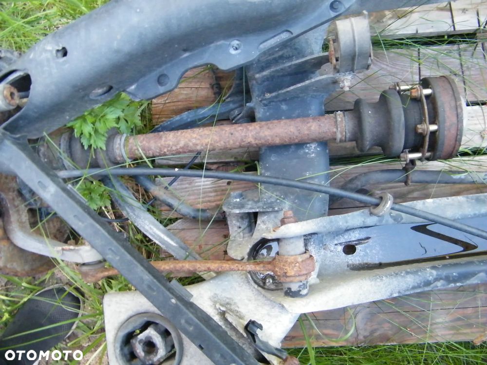 Półoś Piasta Zwrotnica Wahacz Sanki Belka Tarcze Zacisk Dyferencjał Drążek Stabilizator Tył Zawieszenia  Mercedes W220 3.2 CDI 197KM - 9