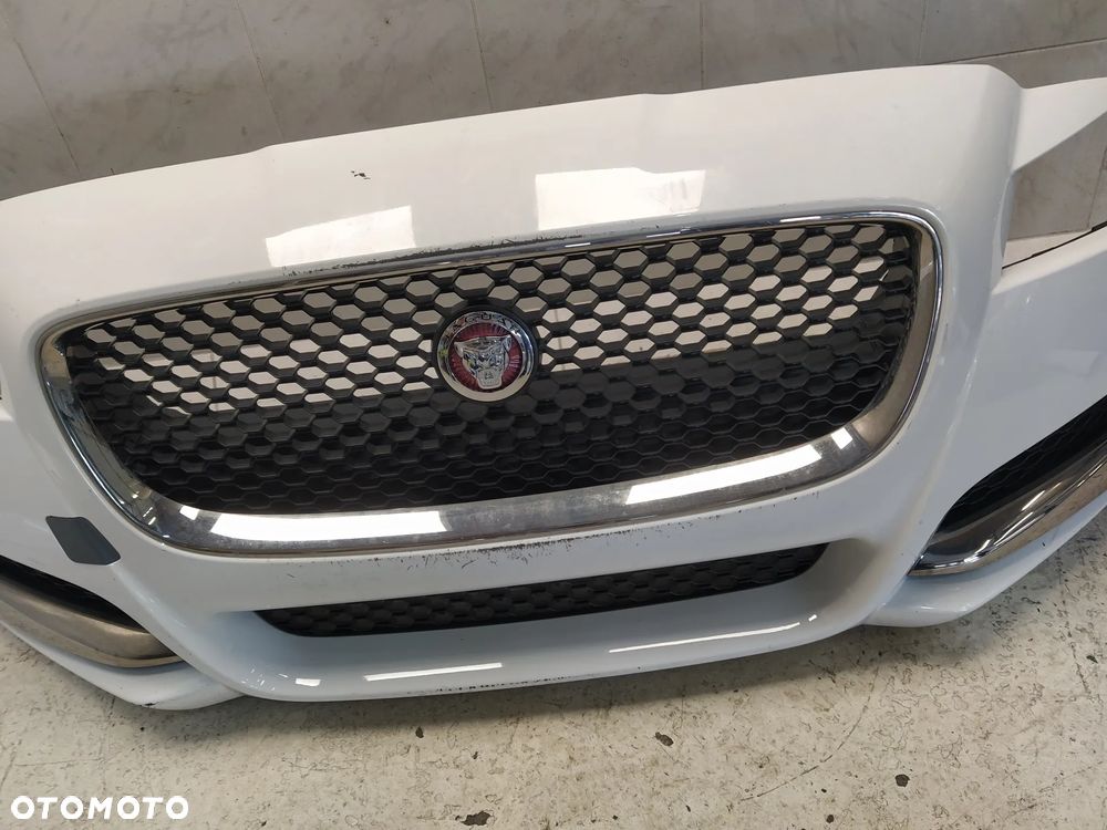 JAGUAR XF X260 ZDERZAK PRZÓD PRZEDNI KOMPLETNY SPRYSKIWACZE GRILL ATRAPA CHŁODNICY ZNACZEK ORYGINAŁ - 8